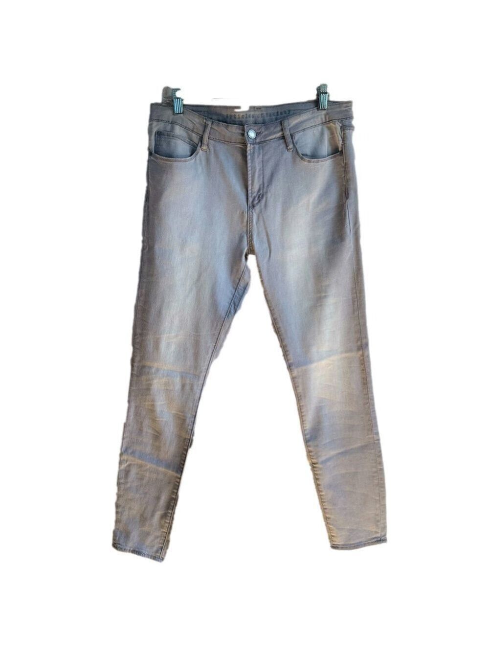 ARTICLES OF SOCIETY Grey-washed Super Skinny Jeans READ DESCRIPTION